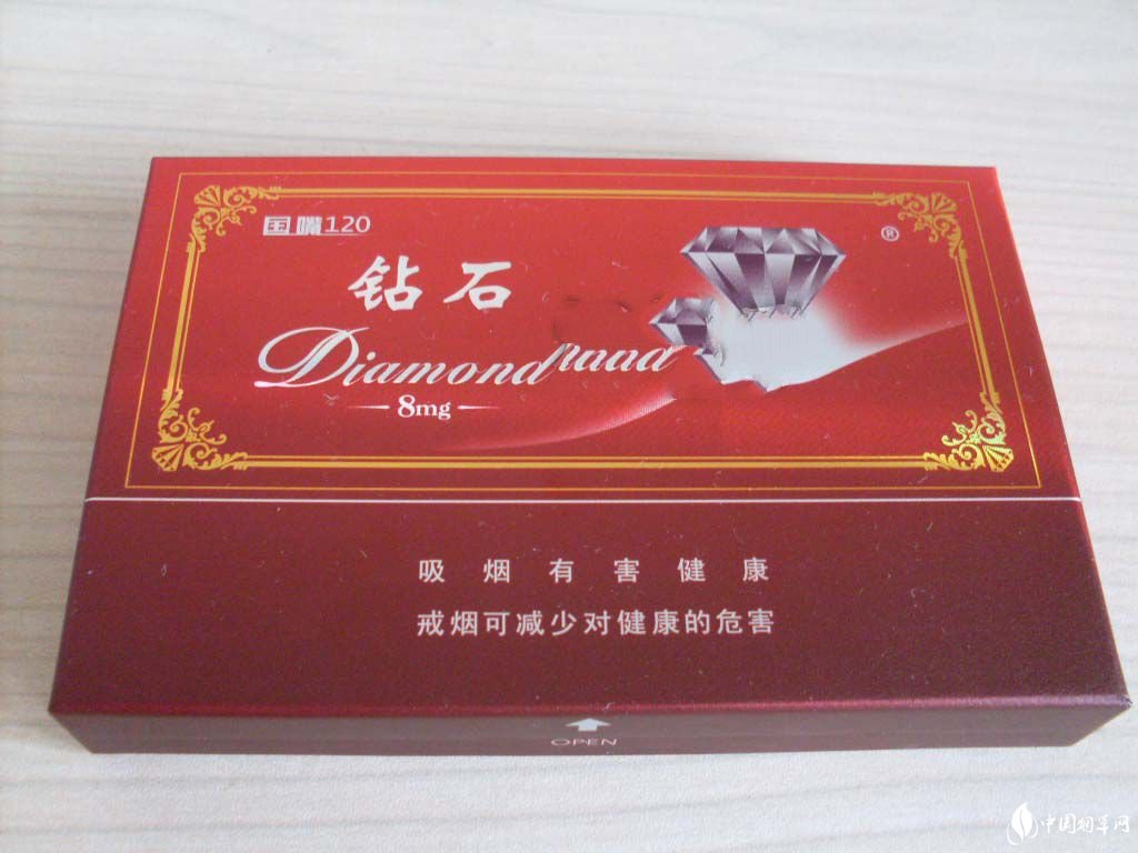 进口香烟烂口标志图片